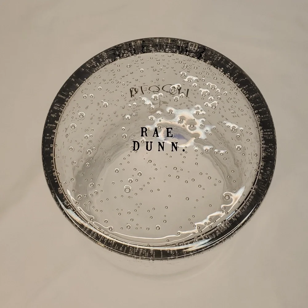 Rae Dunn Vase Hurricane Bubble Glass Clear Vase Farmhouse Style Valentines Decor